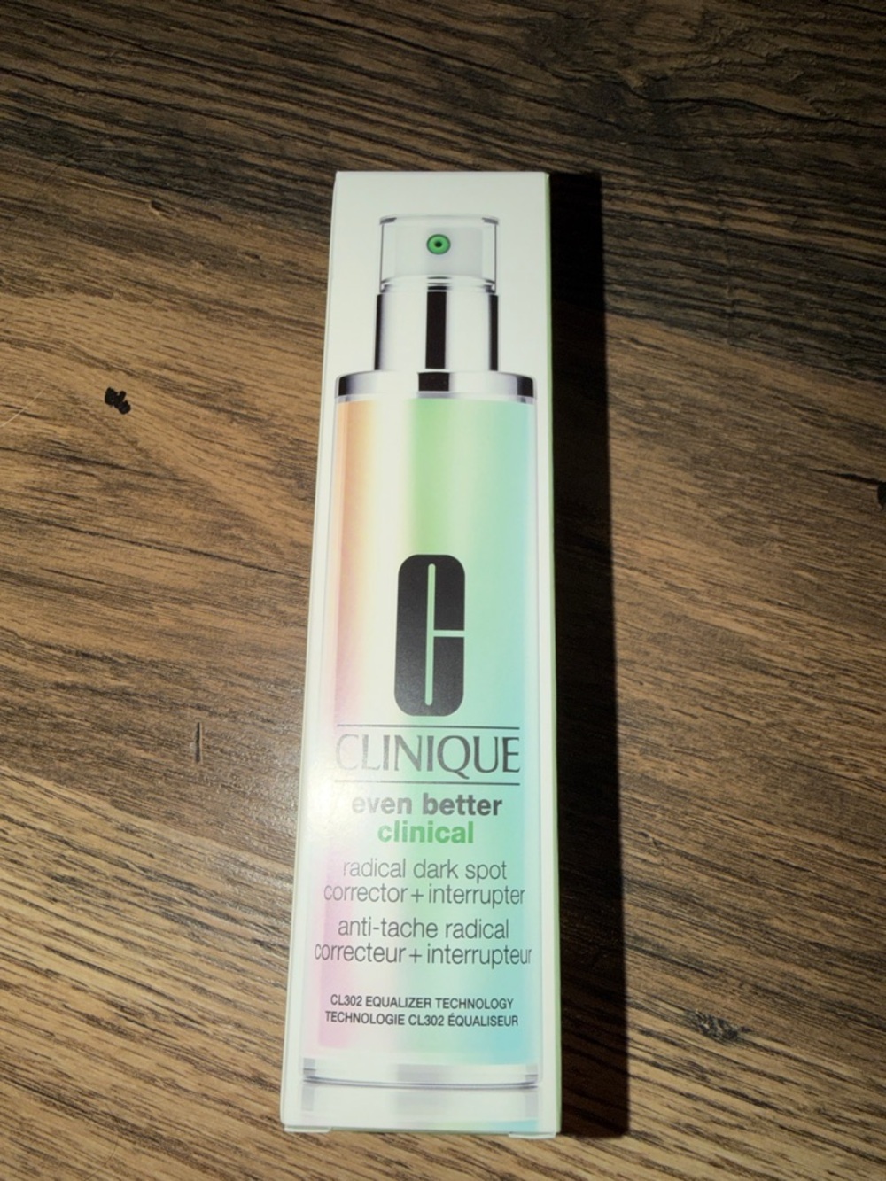 Clinique Even Better Clinical Serum - Pastel Green & Pink Gradient Bottle